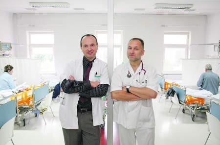 Dr Zbigniew Łajkowski oraz dr Janusz Bałanda. fot. grzegorz pachla