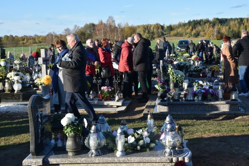 Wszystkich Świętych na cmentarzu w Starych Polaszkach....