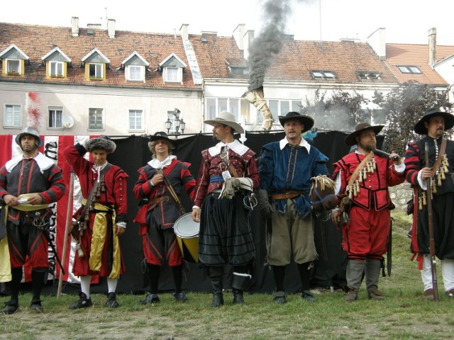 Czeska grupa rekonstrukcji historycznych &quot;Colegium Armatum&quot;. Fot. Mariusz Witkowski