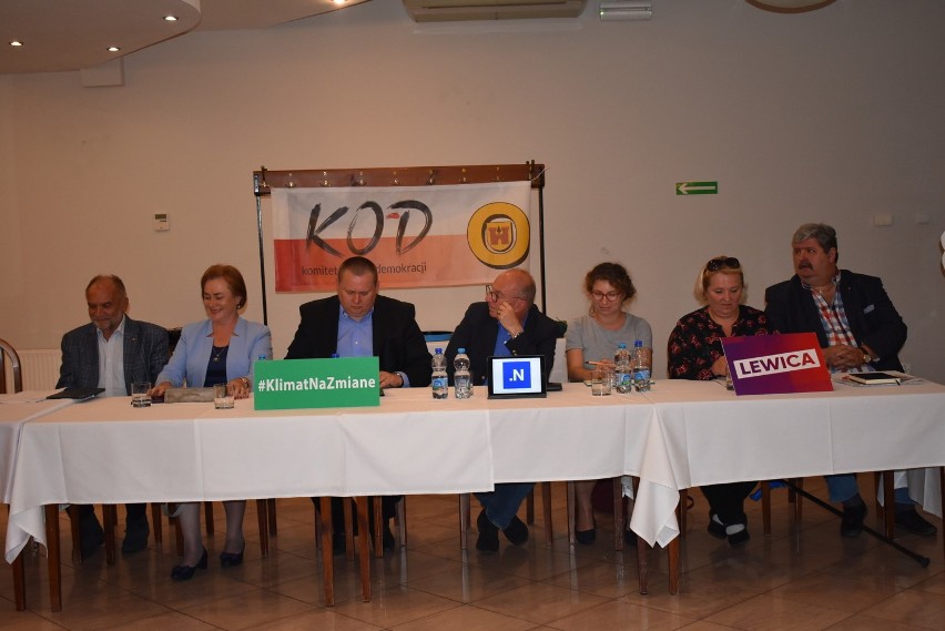 Debata kandydatów do Sejmu w hotelu Victoria w Olkuszu