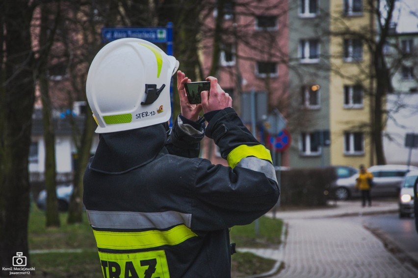 Jaworzniccy strażacy walczyli ze skutkami silnego wiatru ZDJĘCIA