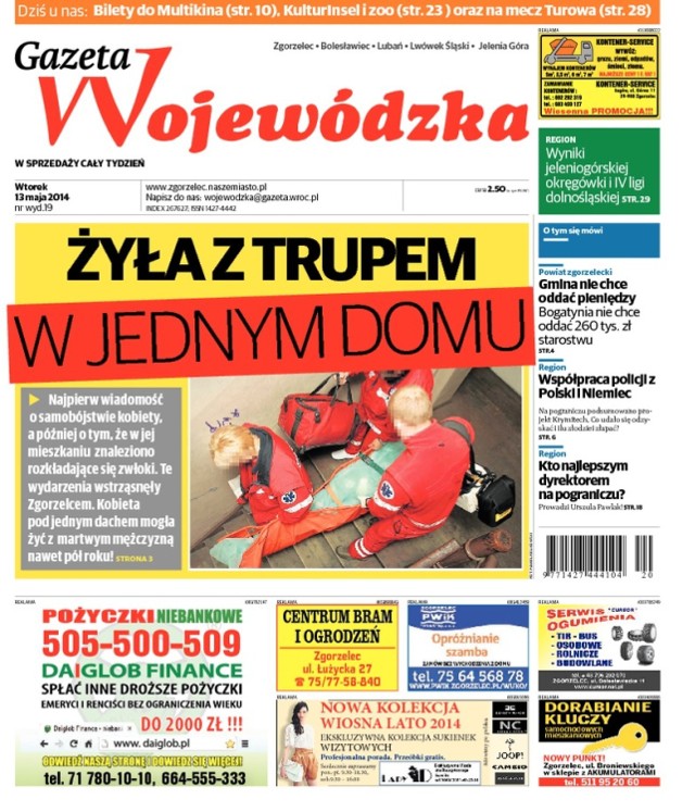 Gazeta Wojewódzka - 13.05 19.05