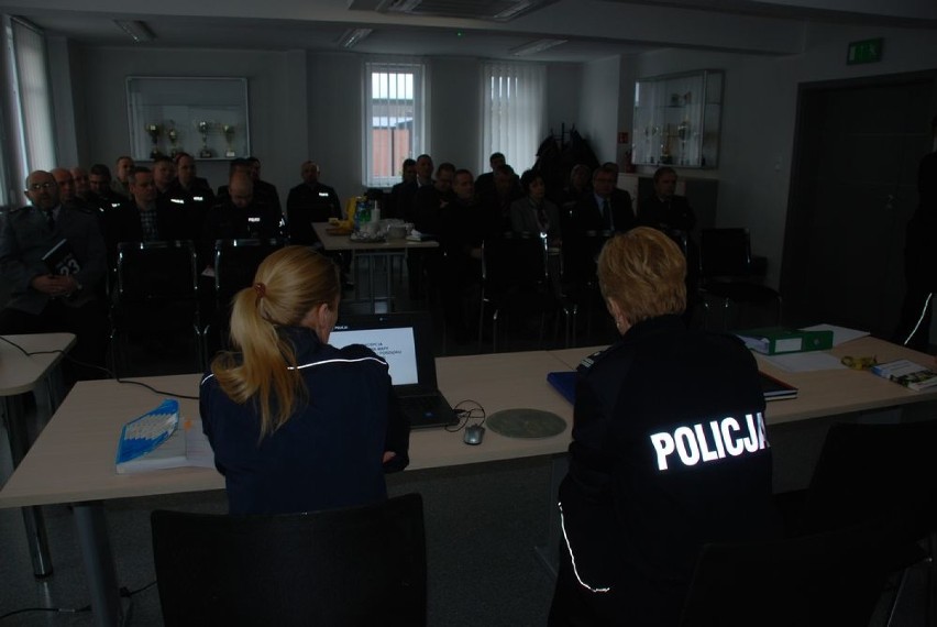 Debata policji o mapie zagrożeń w Wejherowie