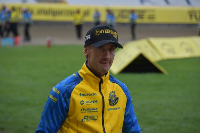 Anders Thomsen upadł w swoim pierwszym starcie w Grand Prix Łotwy w Rydze.