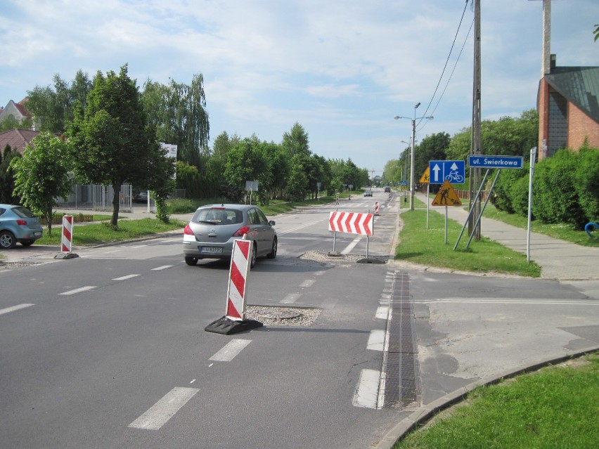 Remonty pasów rowerowych w Lublinie