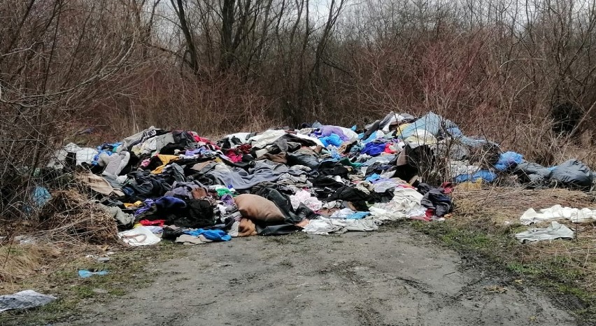 Dzikie wysypisko śmieci na ul. Ułańskiej w Przemyślu. Miasto zareagowało po naszym sygnale