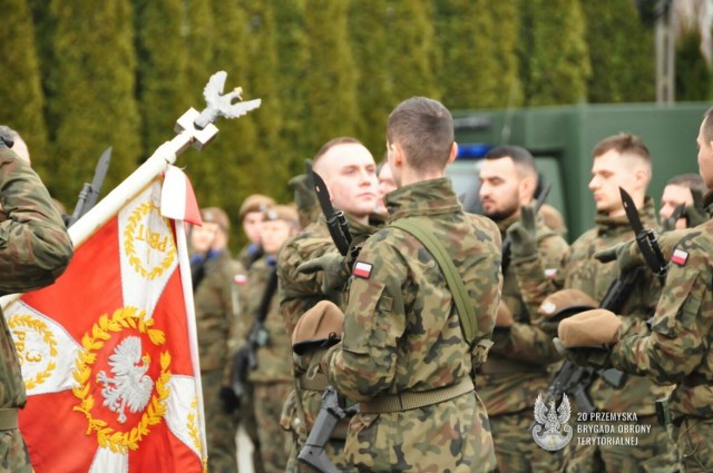 W Orłach przysięgę złożyło 58 żołnierzy Wojsk Obrony Terytorialnej.