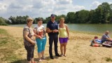 Policjanci odwiedzili "cegielnię" w Pępowie. Rozmawiali o bezpieczeństwie podczas wypoczynku letniego [ZDJĘCIA] 