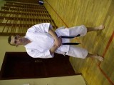 Karateka na podium