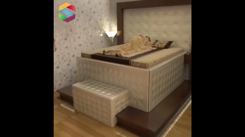 Chińczycy wymyślili łóżko, które "połknie" cię w razie...