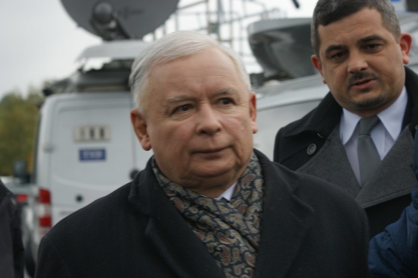 Jarosław Kaczyński w Koninie