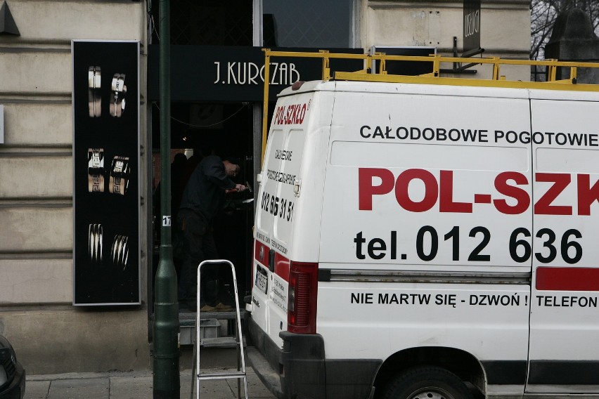 Kraków: napad na jubilera