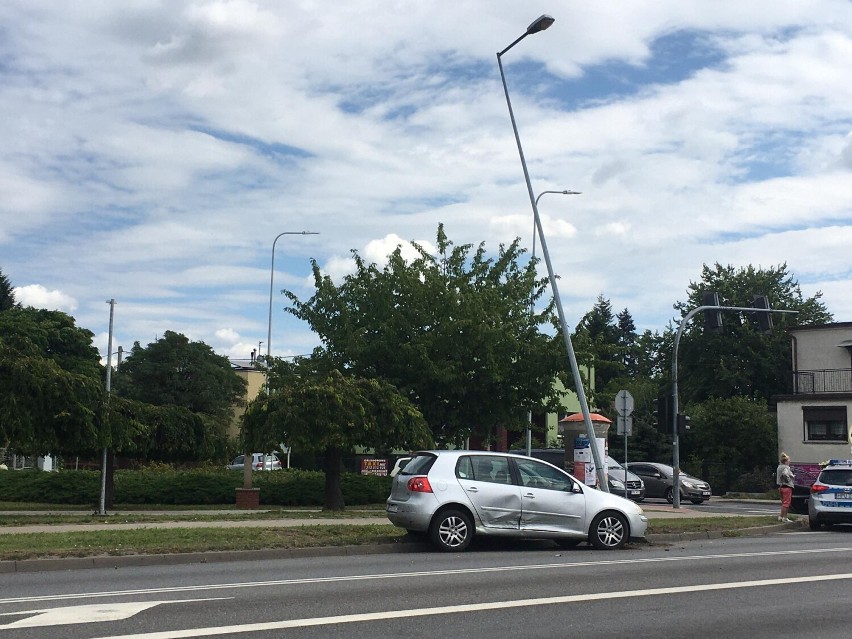 Wypadek na ulicy Poznańskiej