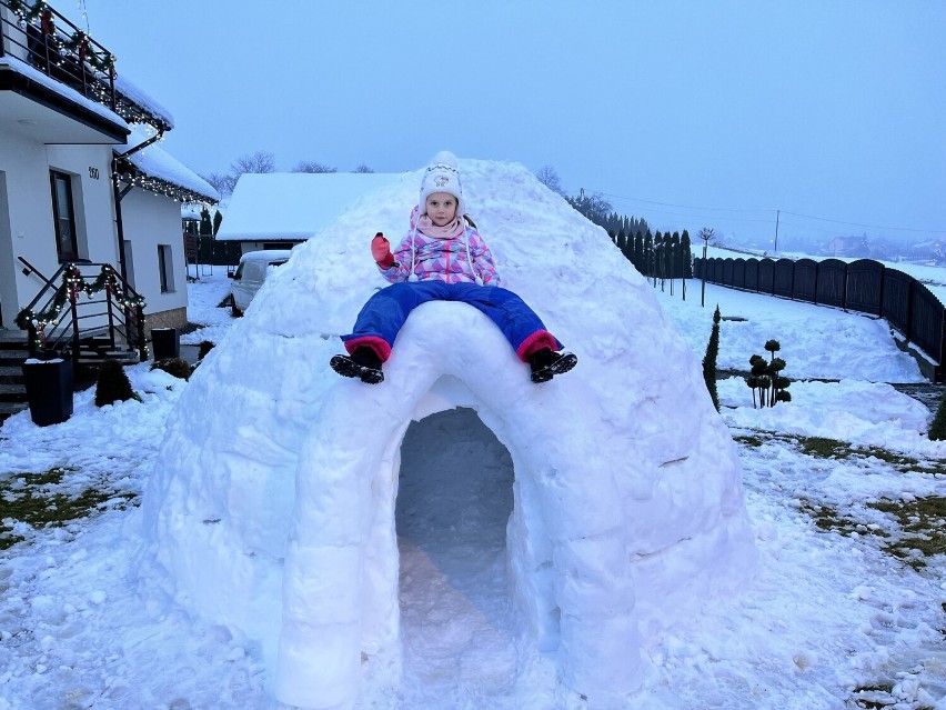 To już siódme igloo, które w swojej karierze śnieżnego...