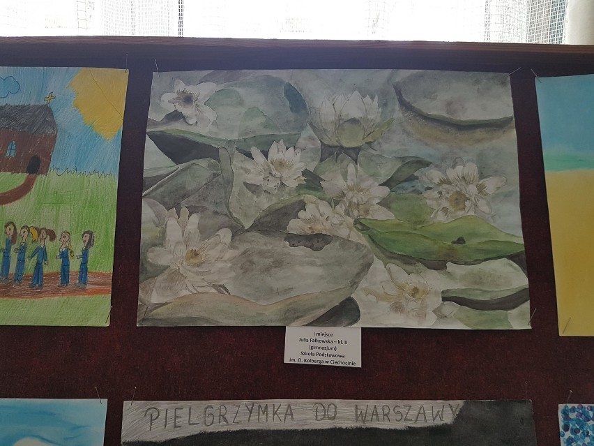 W Izbie Pamięci Marii Dąbrowskiej w Płonnem zostały wręczone nagrody najlepszym uczestnikom konkursu plastycznego
