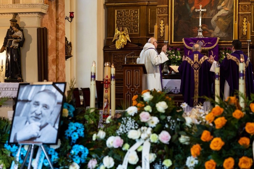 Pogrzeb Ryszarda Niemca na cmentarzu Rakowickim w Krakowie...