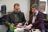 Delegacja z Malborka odwiedziła Włodzimierz w Ukrainie. Pomoc humanitarna stała się początkiem partnerstwa. "Liczymy na owocną współpracę"