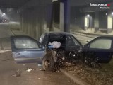 Trzy osoby ranne w wypadku w Mysłowicach. Poszukiwany przez sąd 16-latek z Będzina uciekał przed policjantami 