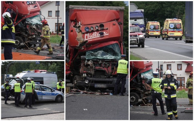 Wypadek na drodze Włocławek - Kowal