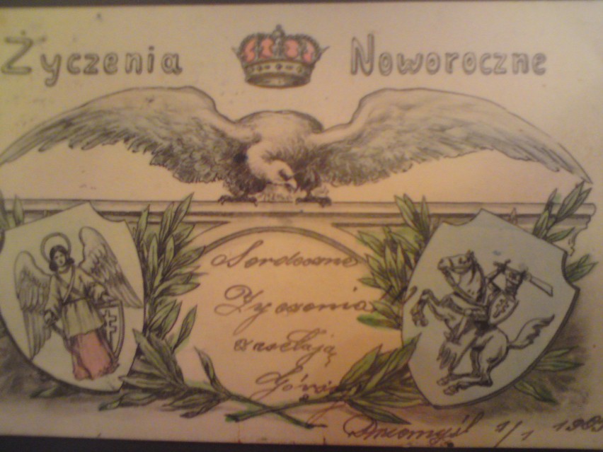 kartka z 1905 roku