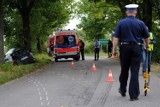 Bezpieczne powroty z wakacji: Śmiertelny wypadek na trasie Boreczno - Wielowieś [ZDJĘCIE]