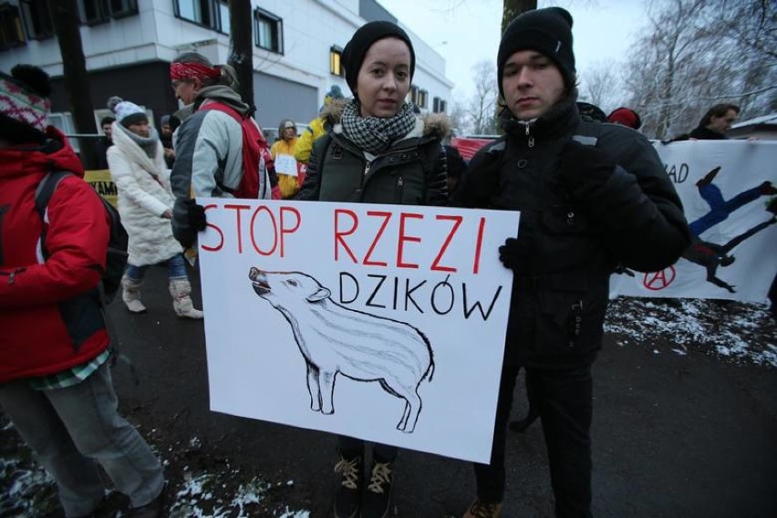 10.01.2019 Wroclaw
Solidarni z dzikami - protest we...