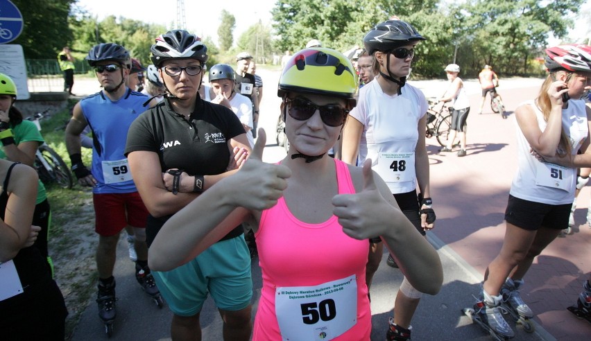 Maraton rolkowo-rowerowy w Dąbrowie Górniczej