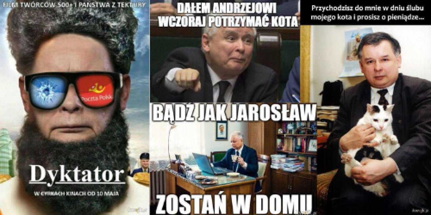 Najlepsze MEMY z Jarosławem Kaczyńskim w roli głównej. Jedni go kochają