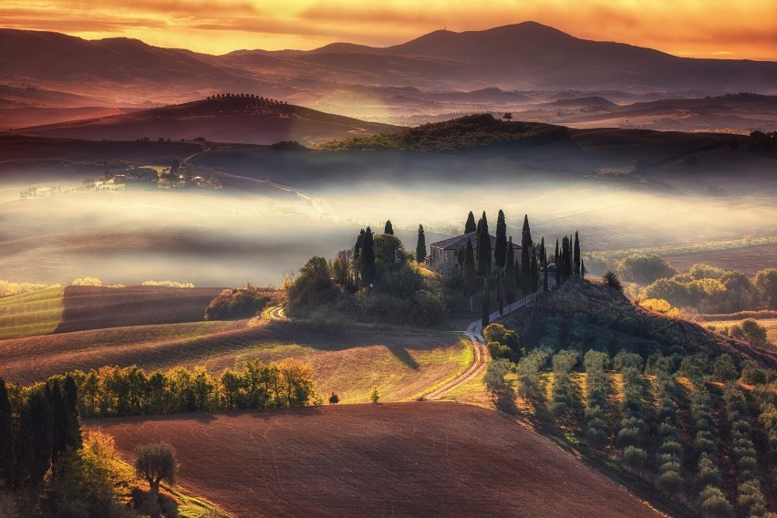 Niepowtarzalne krajobrazy Toskanii, które zachwycają swoją...
