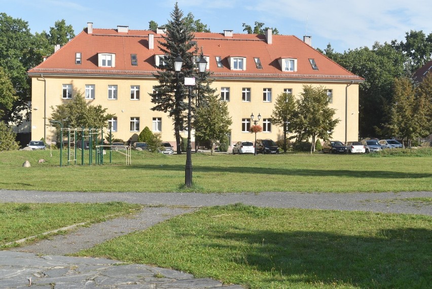 Plac Unii Europejskiej w Krośnie Odrzańskim.
