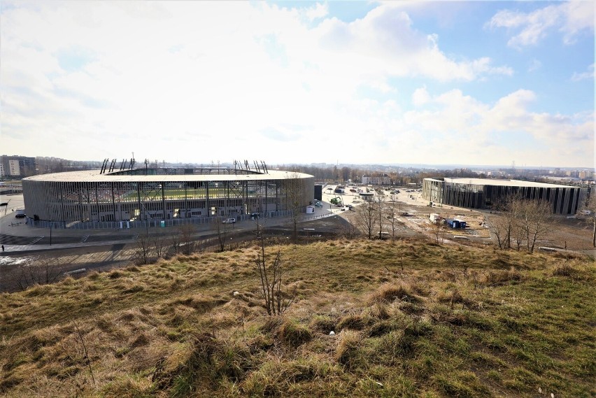 Nowy stadion piłkarski ArcelorMittal Park prezentuje się...