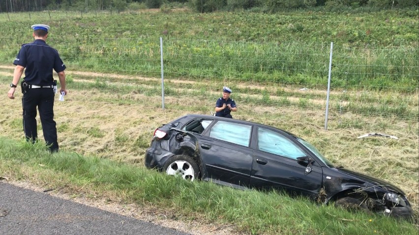 Wypadek na autostradzie A4 w Jaworznie: policja szuka...