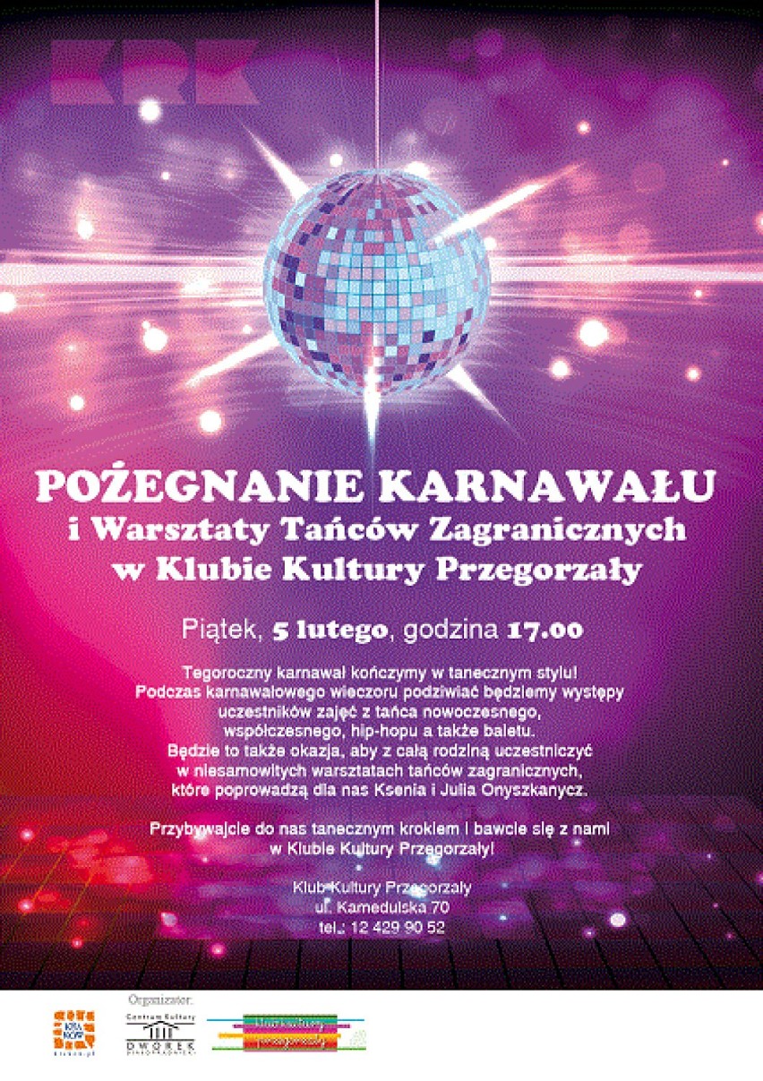 Klub Kultury Przegorzały, ul. Kamedulska 70

5 lutego 2016,...