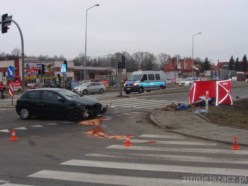 Śmiertelny wypadek w Zbylitowskiej Górze. Sygnalizator...