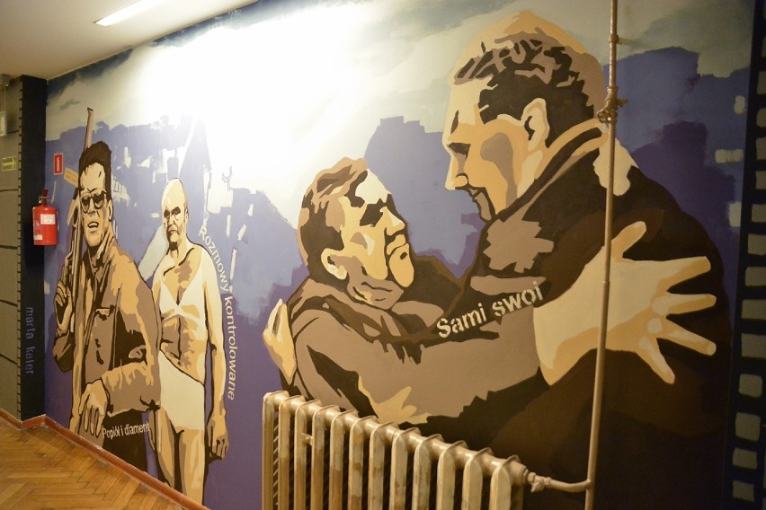 W CeTa otworzono galerię murali filmowych