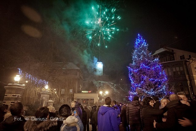 Wałbrzych, Szczawno-Zdrój: Powitaliśmy Nowy Rok 2015