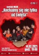 Walentynki w Skierniewicach. Spektakl „Kochajmy się nie tylko od święta”