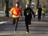 Parkrun w Łodzi w parku Poniatowskiego - 8 luty 2014 [ZDJĘCIA]