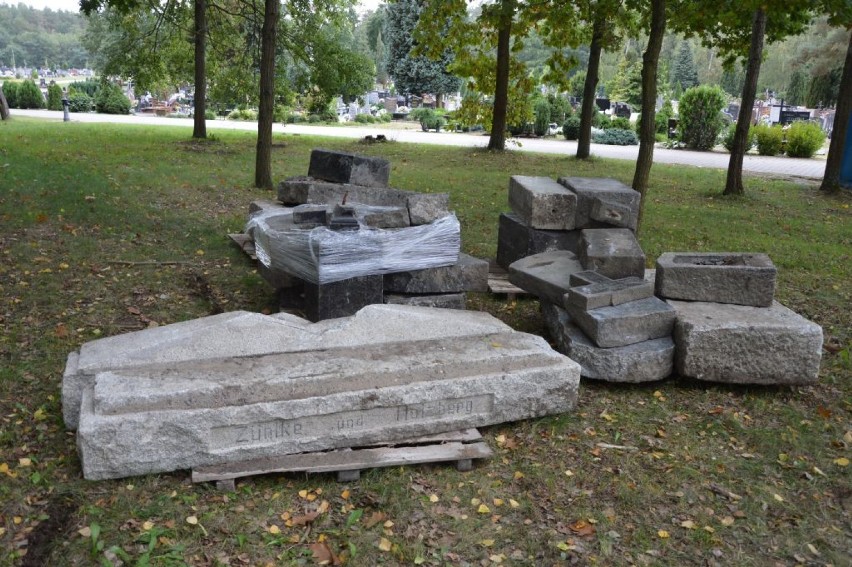 Na cmentarzu w Goleniowie powstanie lapidarium. Nagrobki przywiezione
