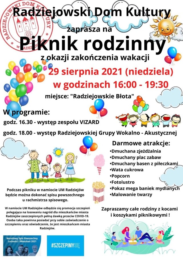 Piknik rodzinny w Radziejowie