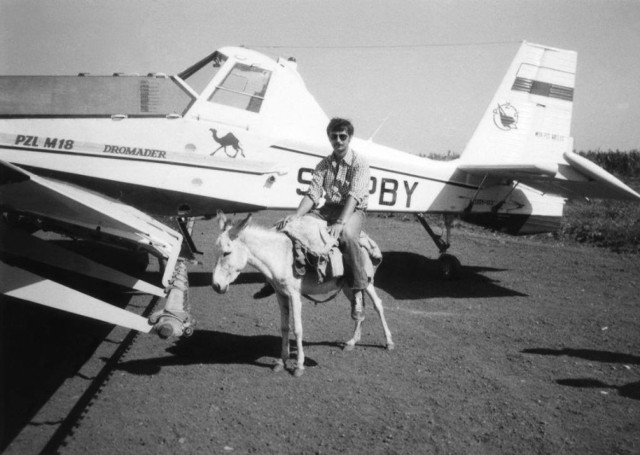 Egipt - Mansura rok 1978 przy prototypie M-18 Dromader. Podstawowy środek transportu dla ludzi i towarów