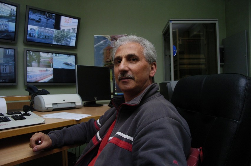 Andrzej Michalski, pracownik monitoringu