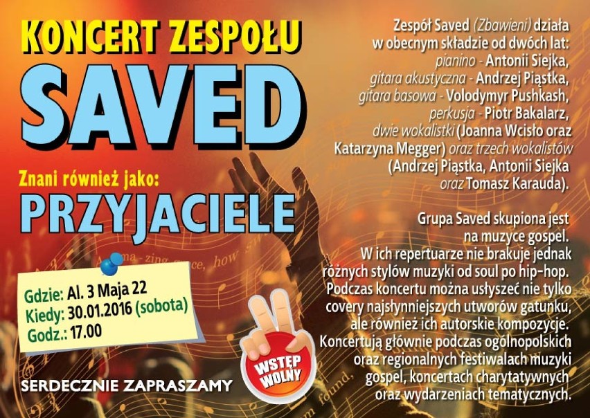 Koncert gospel w Piotrkowie