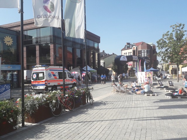 Kinder+Sport Mini Tour de Pologne w Jaworznie został odwołany. Rynek w Jaworznie był praktycznie pusty