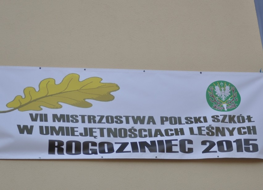VII Mistrzostwa Polski Szkół w Umiejętnościach Leśnych w Rogozińcu