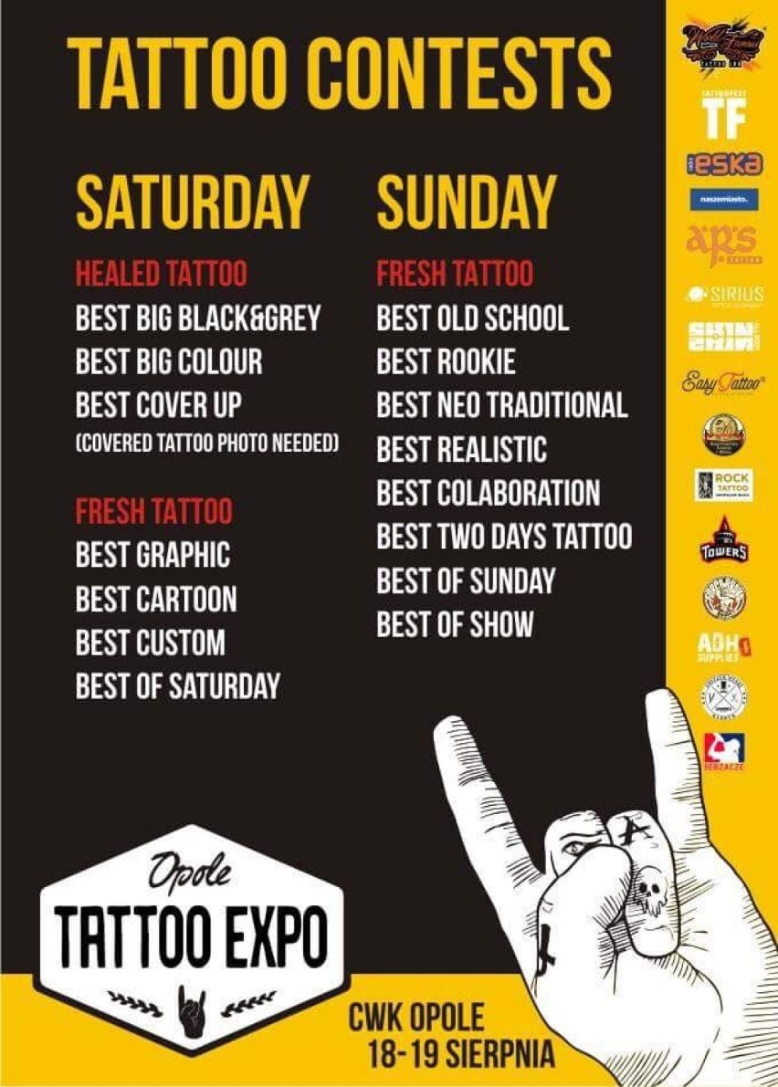 Tattoo Expo Opole 2018. Druga konwencja tatuażu w CWK w...