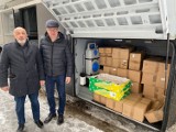 Limanowa nie ustaje w pomocy Ukrainie. Kolejny transport dotarł do partnerskiego miasta Truskawiec na Ukrainie