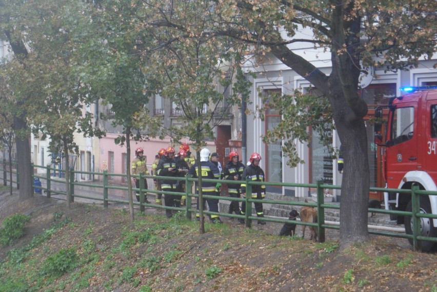 Pożar mieszkania przy ulicy Kazimierzowskiej w Kaliszu