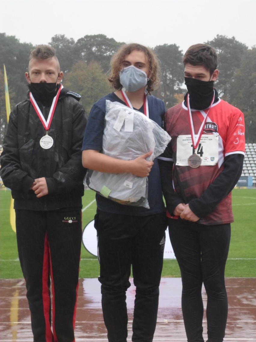 Malbork. Zawodnicy Sokoła z medalami na Paralekkoatletycznych Mistrzostwach Polski Juniorów