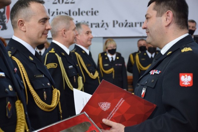 Lublinieccy strażacy pożegnali kolegę, który przeszedł na emeryturę